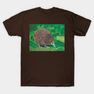 A brown kiwi, New Zealand T-Shirt